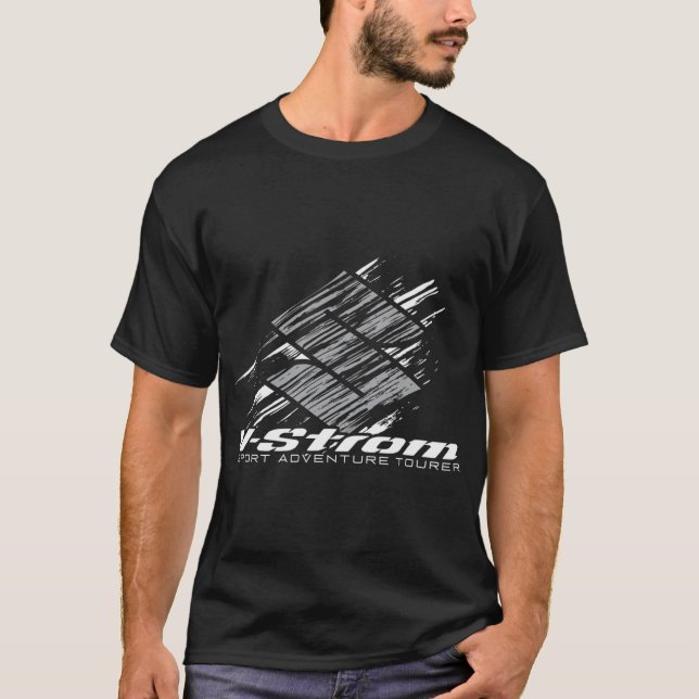 Camiseta Suzuki V-Strom 2020 Black (Frente)