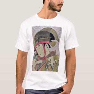 Camiseta Suzume de Yoshiwara por Kitagawa, Utamaro Ukiyoe
