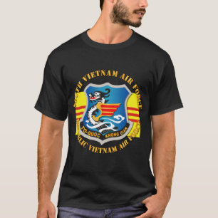 Camiseta SVAF - Força Aérea do Vietname do Sul com Flag Tx