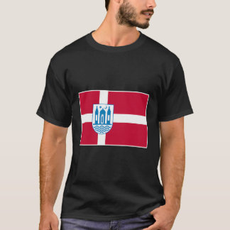 Camiseta Svendborg Flag Roupa do Orgulho Nacional Souvenir