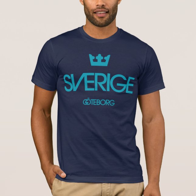 Camiseta Sverige (suecia) Göteborg 1 coroa (Frente)