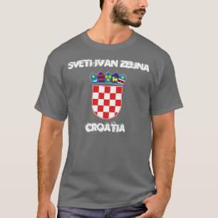 Camiseta Sveti Ivan Zelina, Croácia com casaco de armas