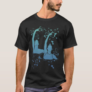 Camiseta Sw Artístico da Equipe de Nadação Sincronizada