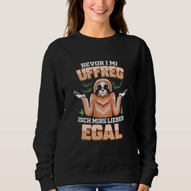 Camiseta Swabian com Swabian Dialect Schwabe Uffreg (Frente)