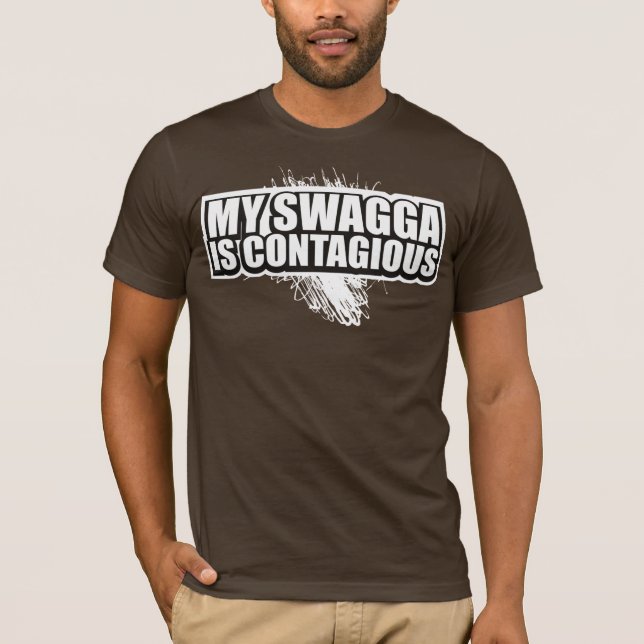 CAMISETA SWAGGA É CONTAGIOSO (Frente)