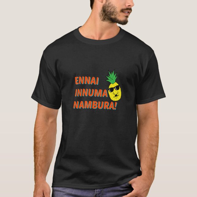 Camiseta Swami Kollywood Tamil Ennai Innuma Nambura Co (Frente)