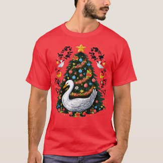 Camiseta Swan Christmas