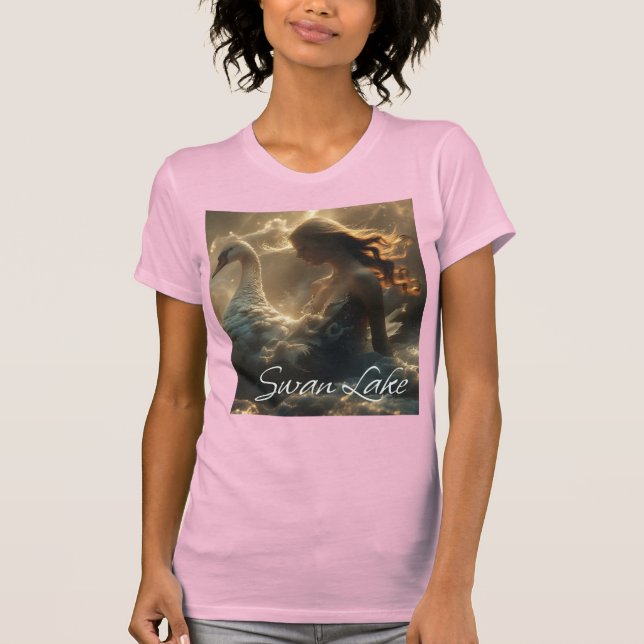 CAMISETA SWAN LAKE - BALLET & DANCE -  (Frente)