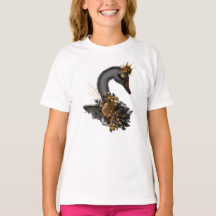 Camiseta Swan Negro