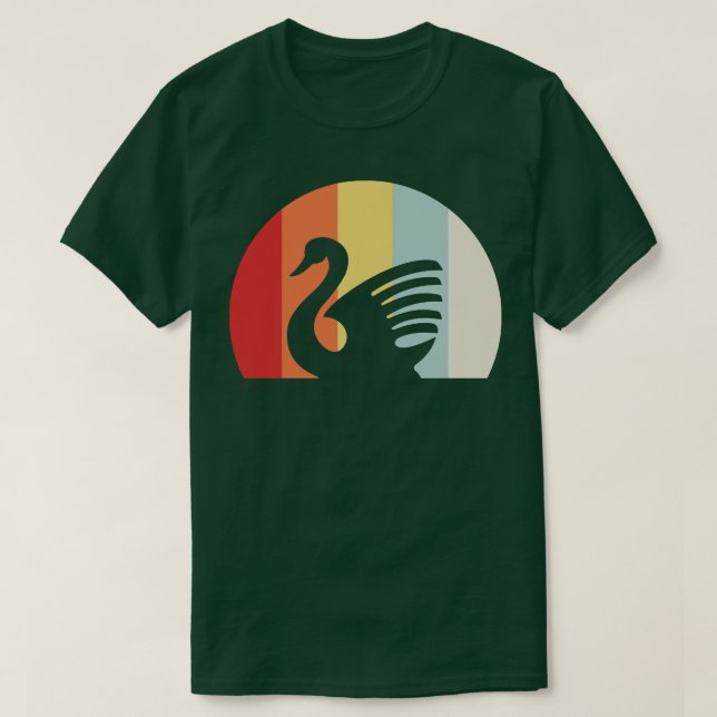 Camiseta Swan Retro 3 (Frente do Design)