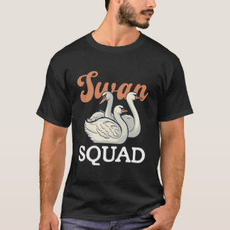 Camiseta Swan Squad Nature Lover Animais Florestais Selvage