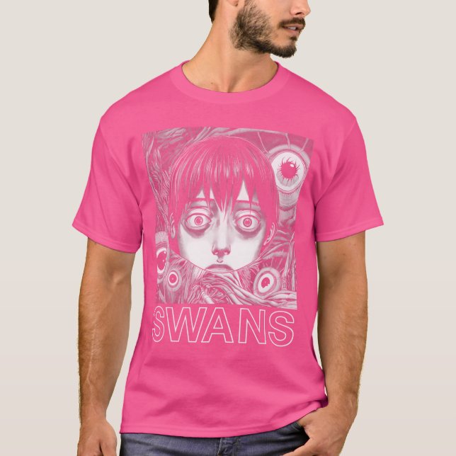 Camiseta Swans Original Aestético Fan Design (Frente)