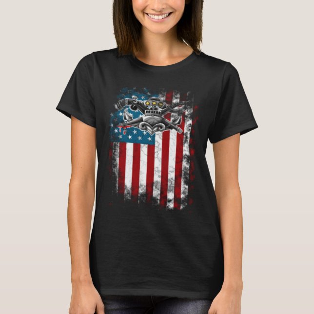 Camiseta SWCC DBG OLD GLORY frente e verso (Frente)