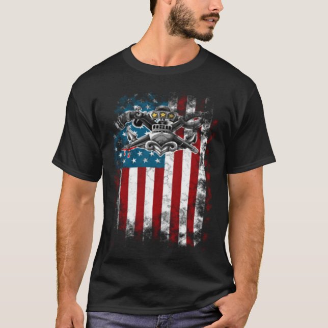 Camiseta SWCC DBG OLD GLORY frente e verso (Frente)