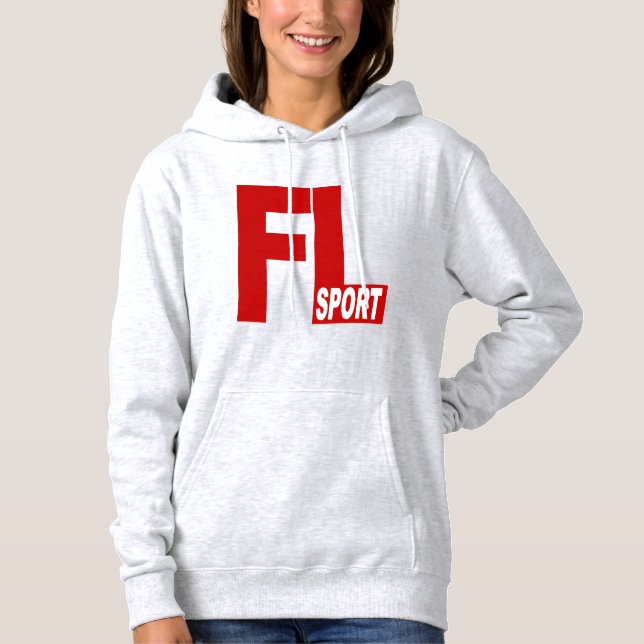 Camiseta Sweat à capuche cendre  DESIGN  FLORIDA  SPORT  (Frente)