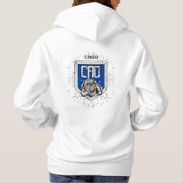 CAMISETA SWEAT CAPUCHE BLANC CAO