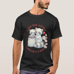 Camiseta Sweat ras du cou Amo Guaxinins, camisola retro