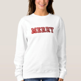 Camiseta Sweater Natal - Vermelho estilo colegial
