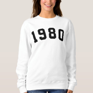 Camiseta Sweatshirt 1980