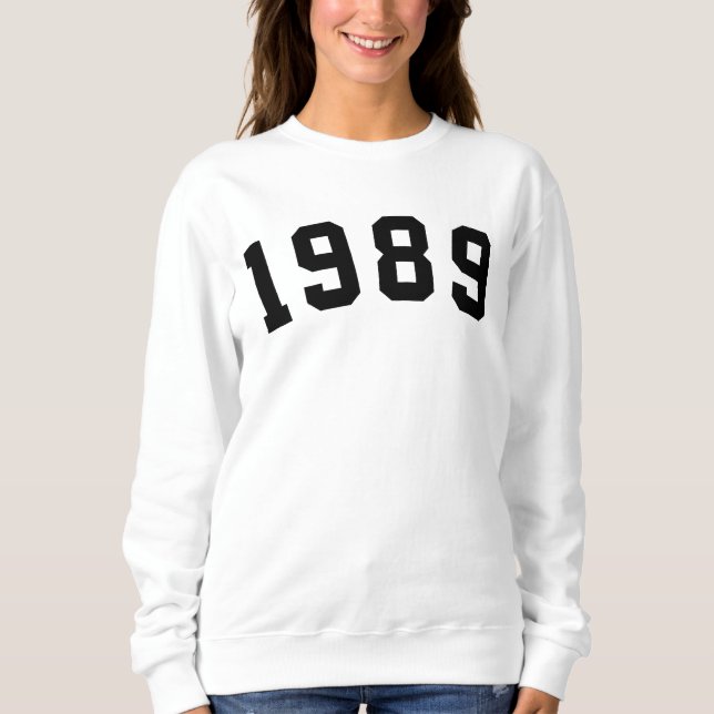 Camiseta Sweatshirt 1989 (Frente)