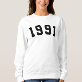 Camiseta Sweatshirt 1991