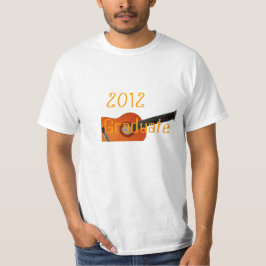 Camiseta Sweatshirt básica de capuz com formando 2012: 5 co