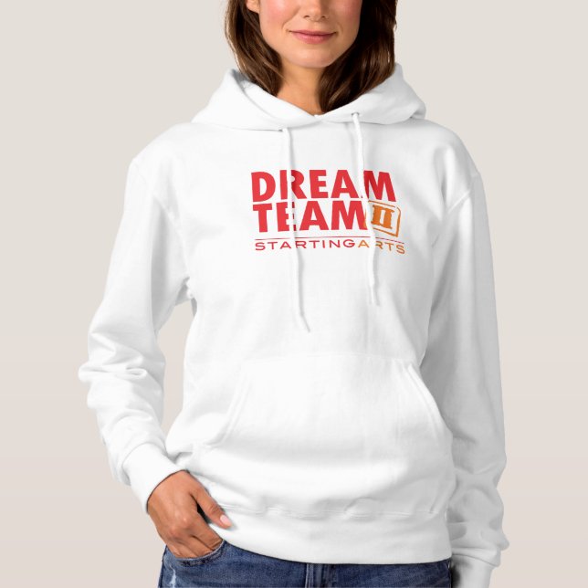Camiseta Sweatshirt básica de capuz DT2 (Frente)