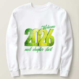 CAMISETA SWEATSHIRT BÁSICO FEMININO ANO NOVO 2026