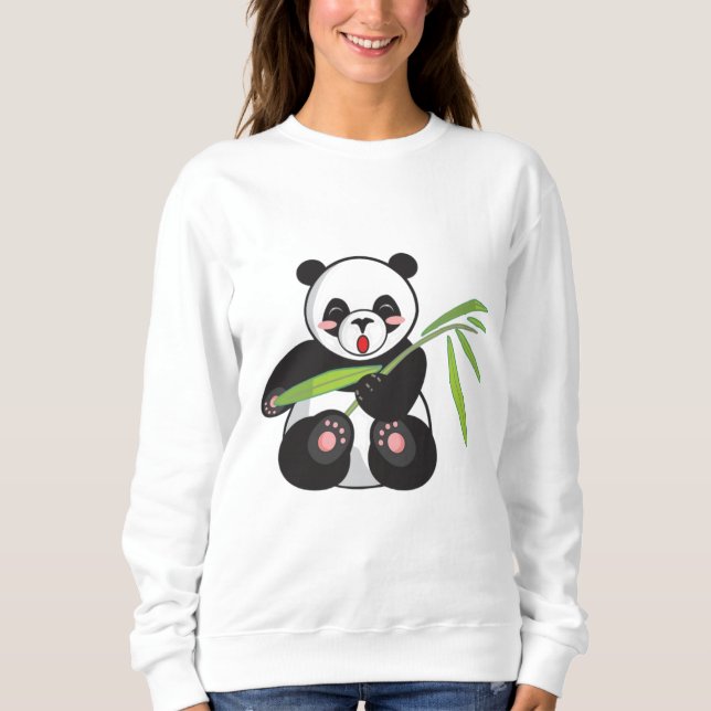 Camiseta Sweatshirt Bela Panda (Frente)