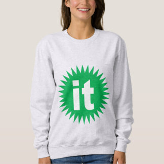 Camiseta Sweatshirt cendre femme SOLEIL ITALIE