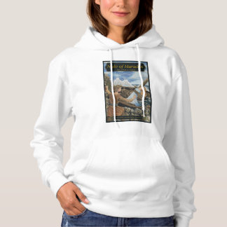 Camiseta Sweatshirt com capuz Nylo de Maradon feminino