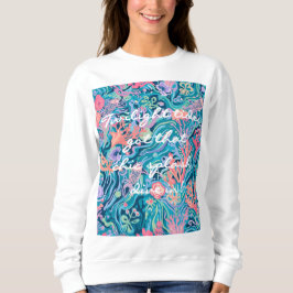 Camiseta Sweatshirt com gráfico elegante