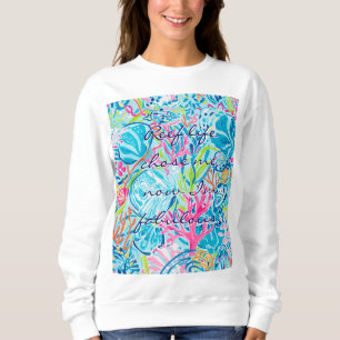 Camiseta Sweatshirt com gráfico elegante
