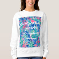 Sweatshirt com gráfico elegante