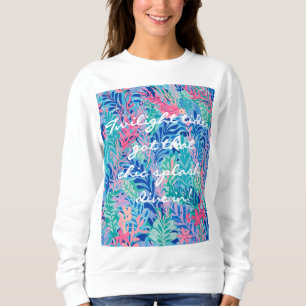 Camiseta Sweatshirt com gráfico elegante