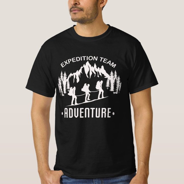 Camiseta Sweatshirt da Equipe de Expedição (Frente)