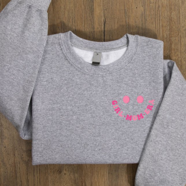 Camiseta Sweatshirt da Era de Mãe de Menina (Criador carregado)