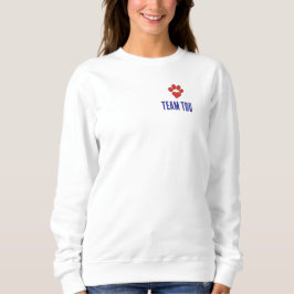 Camiseta Sweatshirt da Mulher do TDU da Equipe