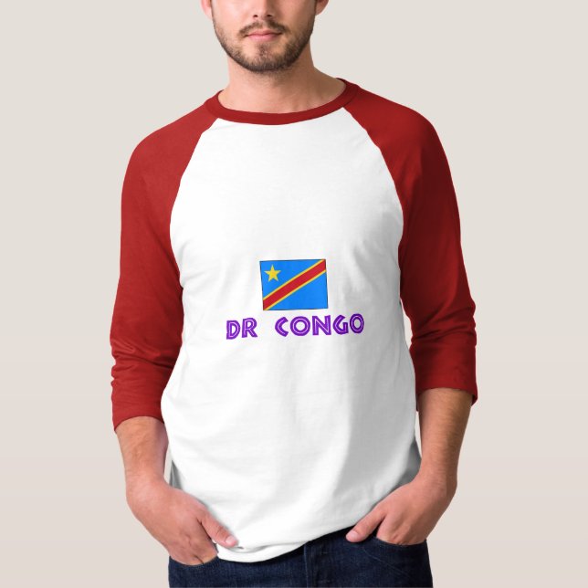 Camiseta Sweatshirt da República Democrática do Congo (Frente)