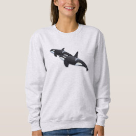 Camiseta Sweatshirt de baleia assassina