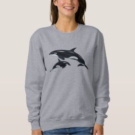Camiseta Sweatshirt de baleia assassina