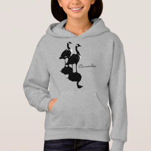 Camiseta Sweatshirt De Casaco De Suor Para Crianças De Goos