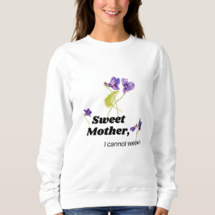 Camiseta Sweatshirt de citação do Sappho
