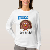 Sweatshirt de desenho de peru após o Dia de Ação d