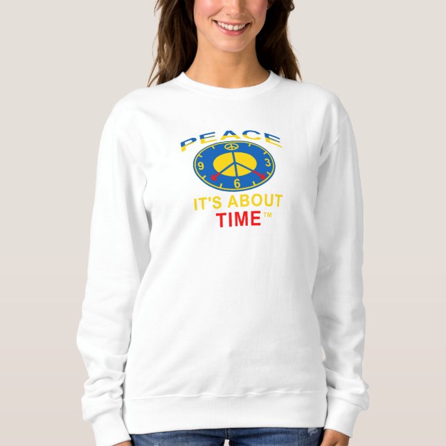 Camiseta Sweatshirt de gola redonda (Frente)