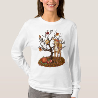 Camiseta Sweatshirt de outono com Bebê