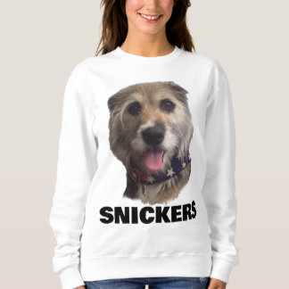 CAMISETA SWEATSHIRT DE SNICKERS FEMININO