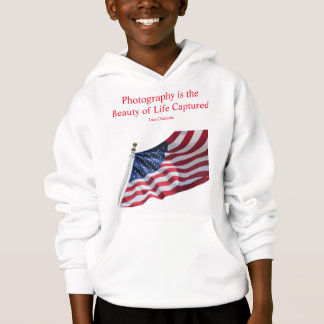 Camiseta Sweatshirt de vara de bandeiras americanas