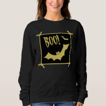 Sweatshirt do Halloween BOO pela Poeta Adiela Akoo