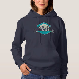 Camiseta Sweatshirt do Lago Sage, Hoodie (Emblem), de uso f